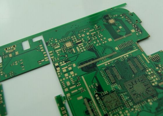 BGA Multilayer PCB Board with Stamp Holes / Vias , 6 Layer PWB