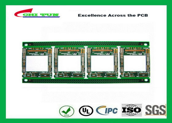 4 Layer Circuit Board Multilayer PCB FR4 1.2MM Finished CNC and Breaking Tabs