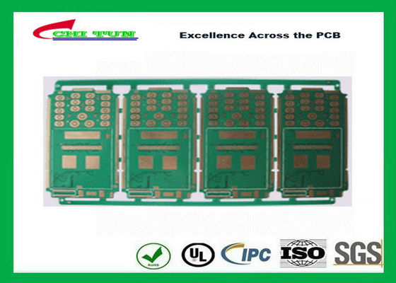 Rigid multilayer PCB with BGA FR4 ShengYi mateial  dark green solder mask circuir board