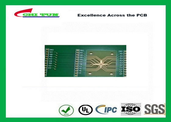 High Speed PCB Design Multilayer PCB  with Chem Gold and Plug Holes Custom PCB Board