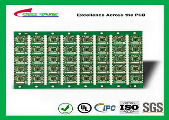 Heavy Gold 4 Layer Bare Printed Circuit Board ENIG  0.2mm Hole Size