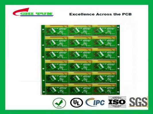 Heavy Gold PCB Double Layer PCB 1.0mm FR4 IT180 Enig Quick