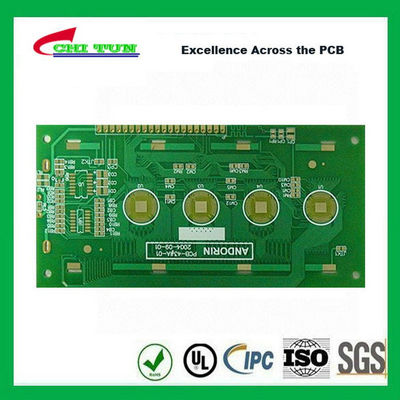 Heavy Gold PCB Double Layer PCB 1.0mm FR4 IT180 Enig Quick