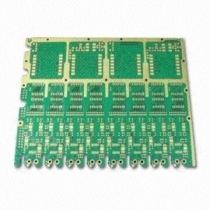 OSP Prototype PCB Board Immersion Gold Solder Mask Green , Double Sided PCB