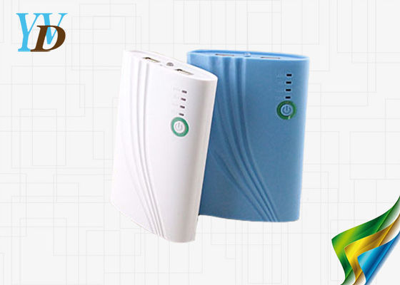 Vase Mobile Portable Power Bank 6000mAh, Electronic Gifts, 4 Cells, LED Light