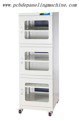 LED Precision Desiccant Dry Box 624L For Electronic Components Storage